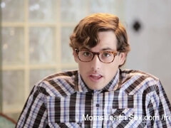 Blond, Pijpbeurt, Sperma, Sperma shot, Groep, Masturbatie, Moeder die ik wil neuken, Trio