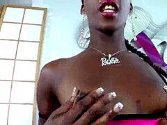 아마추어, 흑인, 사정 샷, 에보니, 자위, 성전환자, 혼자