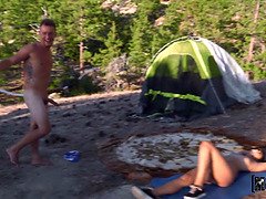 Camping trip comes with morning fuck sessions