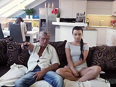 Kukk suging, Pappa, Bestefar, Hardcore, Hd, Tenåring, Pupper, Bryllup