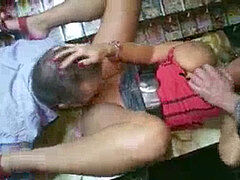 오랄섹스, 얼굴에, 독일인, 나이든, 밀프, 엄마, 공개적인, 쓰리섬