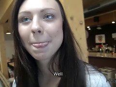 Obciąganie, Brunetka, Rogacz, Czeski, Dziewczyna, Hd, Punkt widzenia, Nastolatki