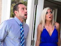 Stor rumpe, Stor kukk, Store pupper, Blond, Kukk suging, Bakfra, Milf