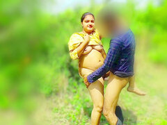 Amateur, Rondelette, Couple, Branlette thaïlandaise, Indienne, De plein air, Chatte