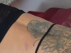 Rumpe, Stor rumpe, Store pupper, Kukk suging, Sperm skott, Latina, Tattovering