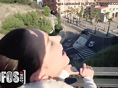Russian Babe (Henessy) Gets Fucked On a Pov Camera In Public Gets Cum In Her Mouth