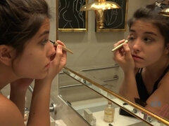 Amatør, Bad, Bikini, Piercingen, Synsvinkel, Fitte, Barbert, Tenåring