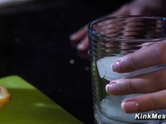 緊縛, デカチン, 変態, ボンデージ, 開帳, 異人種間, 苦痛, 奴隷