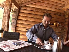 Anaal, Blond, Pijpbeurt, Sperma, Hardcore, Hakken, Vrijster, Vrouw