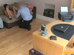 Amateur, Anal, Mamada, Penetracion con dedos, Masturbación, Oficina, Apretado, Mojado