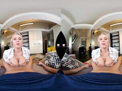 POV VR hardcore with blonde Czech bitch Angel Wicky - big natural tits
