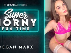 Spicy playful teen Megan Marx knows how to use this toy