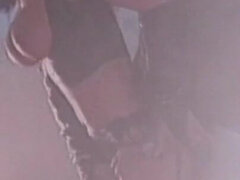 항문, 오랄섹스, 흑갈색 머리, 입에 사정, 유럽인, 밀프, 타는, 스타킹