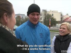 Blondine, Brunette, Bil, Gruppe, Udendørs, Fest, Pov, Offentlig