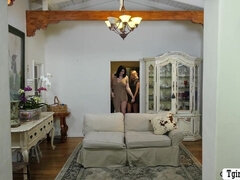 デカパイ, フェラチオ, イマラチオ, なめる, オマンコ, シーメール