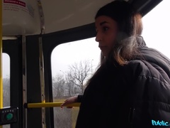 Public Agent (FakeHub): Creampie climax after outdoor sex