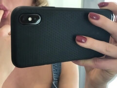 Amatør, Kukk suging, Blotting, Tysk, Onani, Utendørs, Toalett, Kikker