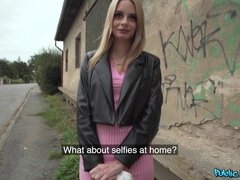 Blonde's Public Figure of Sensual Desire