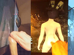 Bukkaké, Homosexuelle, Masturbation