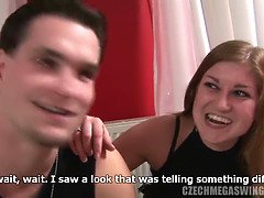 Amateur, Incroyable, Sucer une bite, Lunettes, Groupe, Orgie, Pov, Echangistes